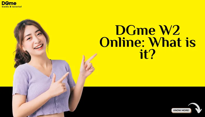 DGme W2 Online What is it?